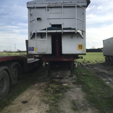 Weightlifter 74yrd  Bulk Alloy Tipping Trailer 2008