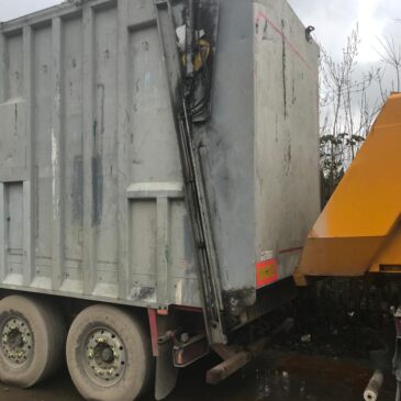 United Alloy Ejector Trailer, 90yrd